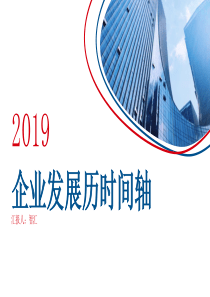 发展历程模板企业PPTppt模板公司发展历程模板