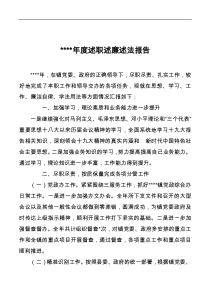 个人述职述廉述法报告docx