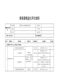 断路器精益化评价细则