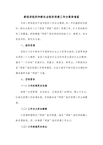 新经济组织和新社会组织党建工作方案供借鉴