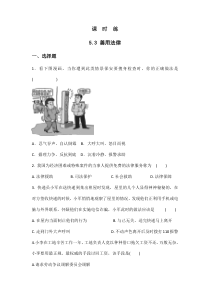 【★】2023-2024学年初中8年级上册道德与法治部编版课时练第2单元《第5课 5.3 善用法律》